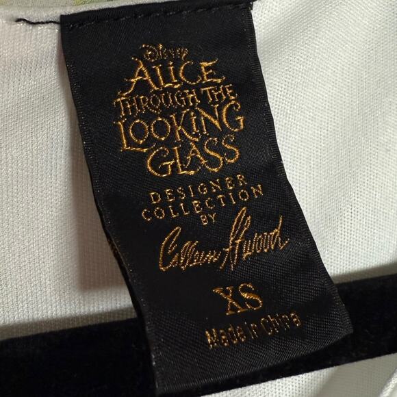 Disney Alice Through the Looking Glass Designer Collection floral dress XS - Picture 4 of 6